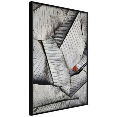 Affiche Murale Encadrée "Touch of Colour" 40 x 60 cm Noir
