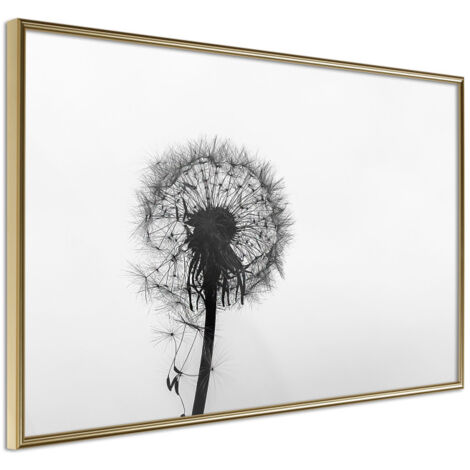 Affiche Murale Encadrée "Waiting for the Wind" 45 x 30 cm Or
