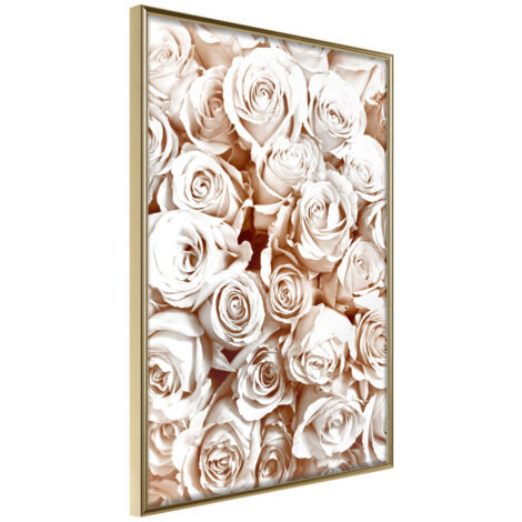 Affiche Murale Encadrée "Women's Day" 21 x 30 cm Or