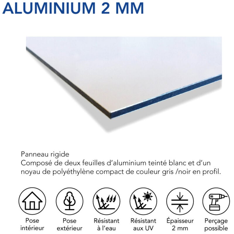 Affiche Officielle Espace Fumeur - Signalisation d'Avertissement - Aluminium 2 mm - 450 x 630 mm - Conforme au Décret 2006-1386