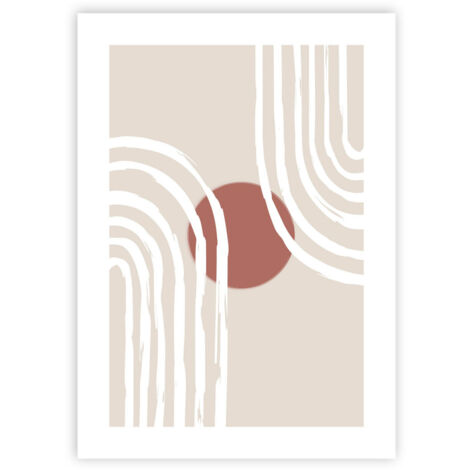 Affiche papier imprimé arche sans cadre