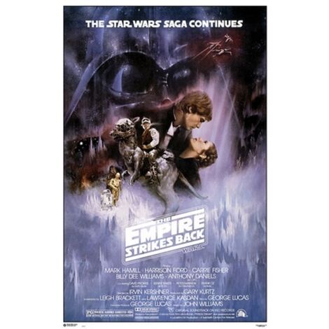 Affiche star wars classic the empire strikes back