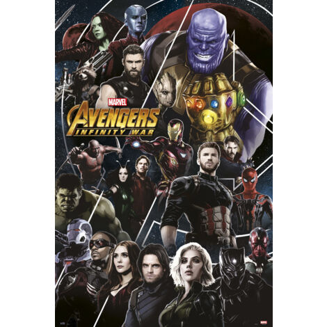 Affiche The Avengers : Infinity War 2