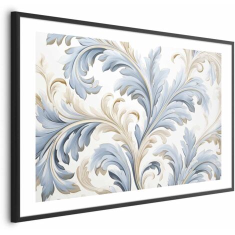 Affiche - Vigne baroque aux couleurs vives