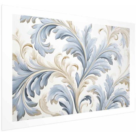 Affiche - Vigne baroque aux couleurs vives