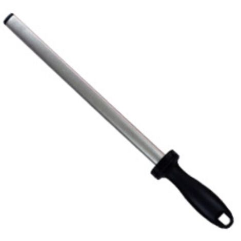Affilacoltelli diamantato KZQ - Asta di affilatura da 33,5 cm - Acciaio diamantato per affilatura - Affilacoltelli per cucina e campeggio