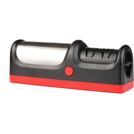 Affilacoltelli elettrico TG1904: sistema di affilatura a 2 fasi, funzionamento silenzioso, ricarica USB