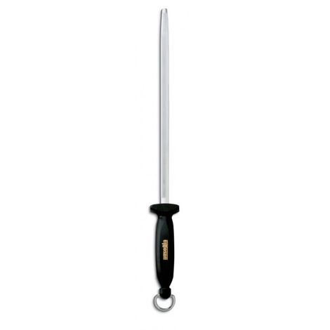 AFFILATOIO MACELLAIO PROFESSIONALE TONDO CILINDRICO MANICO ATOSSICO 30cm AUSONIA