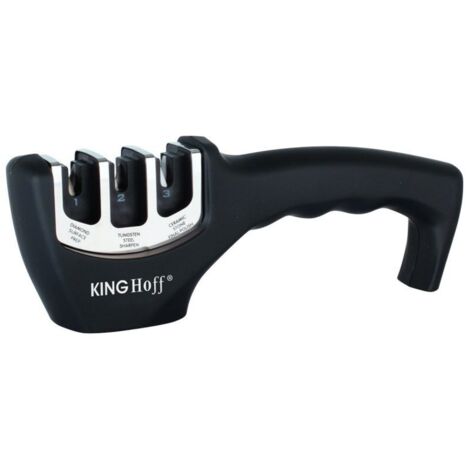 AFFILATRICE PER COLTELLI A TRE STADI KINGHOFF KH-1116