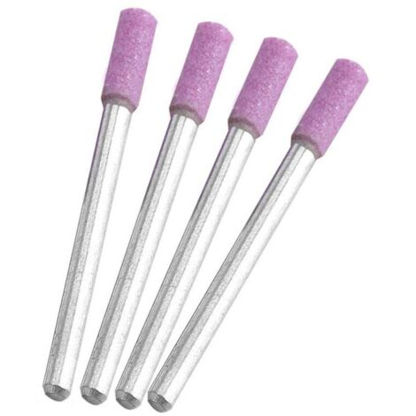 Affilatrice per motosega diamantata CHOYCLIT, lima per motosega, attrezzo per affilatura catene, con 3 diverse misure 4 mm, 4,8 mm, 5,5 mm per affilatura e levigatura, 9 pezzi