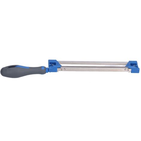 Affilatrice per motoseghe 2 in 1 Lima in acciaio Sega a catena portatile facile da 5/32 pollici