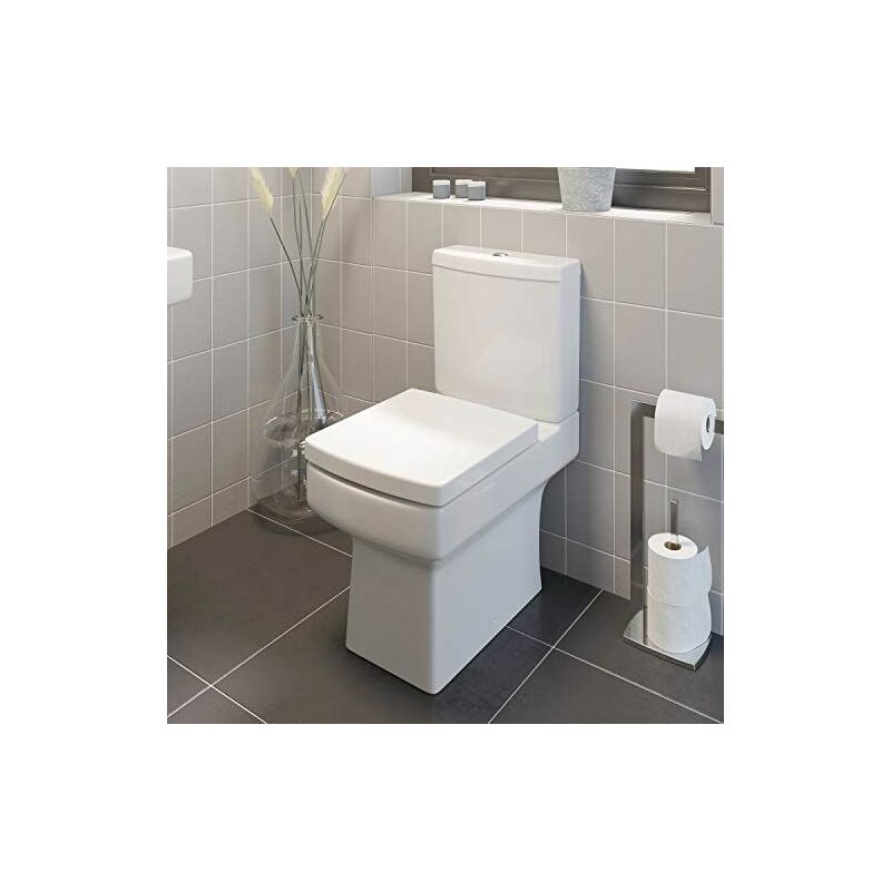 Bathroom Corner Toilet Close Coupled Space Saving Wc Pan Cistern Soft Close Seat Sfhs Org