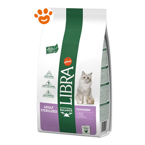 Affinity Libra Cat Adult Sterilizzato Pollo  - Affinity Libra Cat Adult Sterilizzato Pollo - Sacco Da 8 Kg