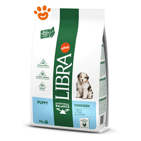 Affinity Libra Dog Puppy Pollo e Riso  - Affinity Libra Dog Puppy Pollo e Riso - Sacco Da 10 Kg