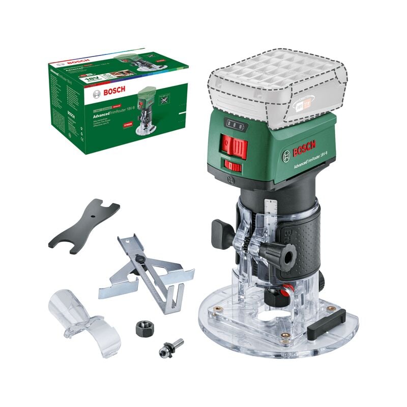 Bosch - Défonceuse AdvancedTrimRouter 18V-8