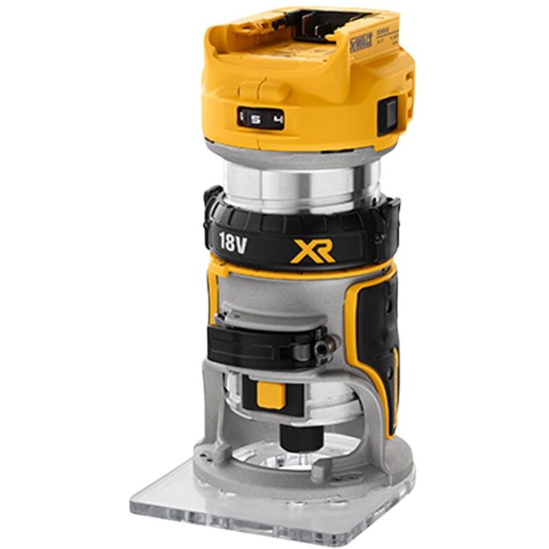 Affleureuse Sans Fil XR 18V DEWALT DCW600N-XJ – Réglage Intuitif De La Profondeur - vue 2