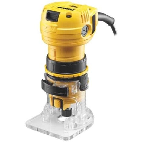Affleureuse de paume DEWALT 600W - DWE6005