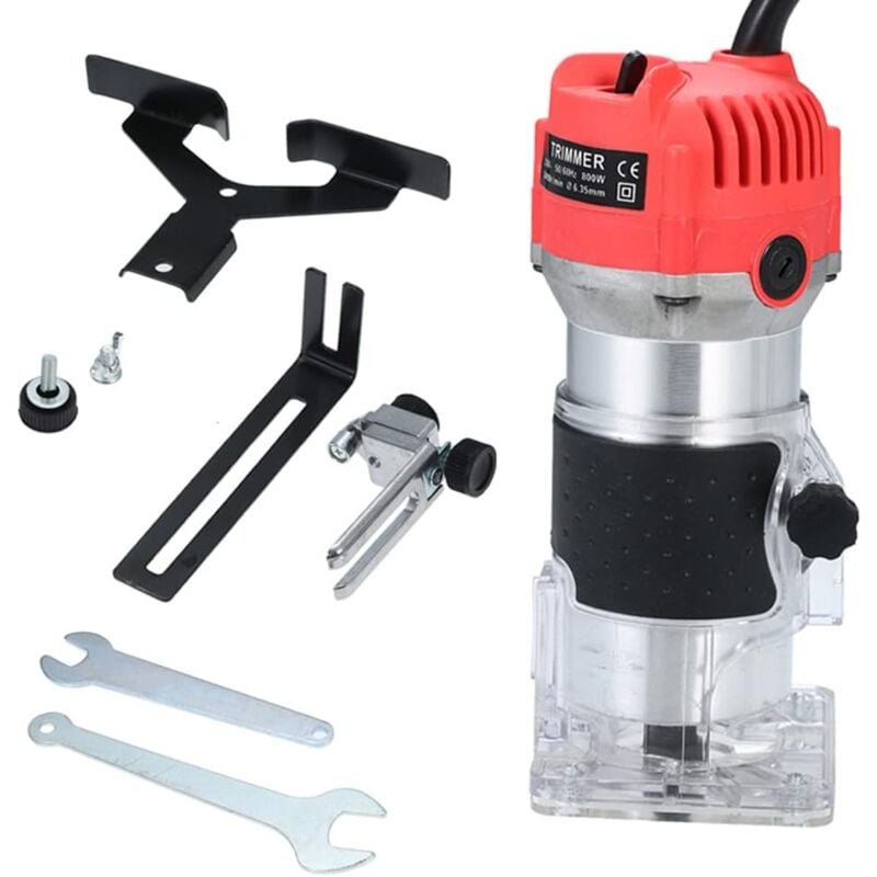 Langray - Affleureuse Défonceuse a Bois Électrique 220V 800W,30000r/min-