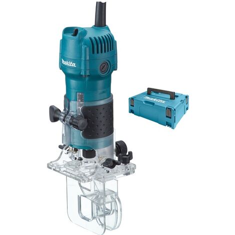 Makita 3710J Affleureuse dans MAKPAC - 570W - 6mm