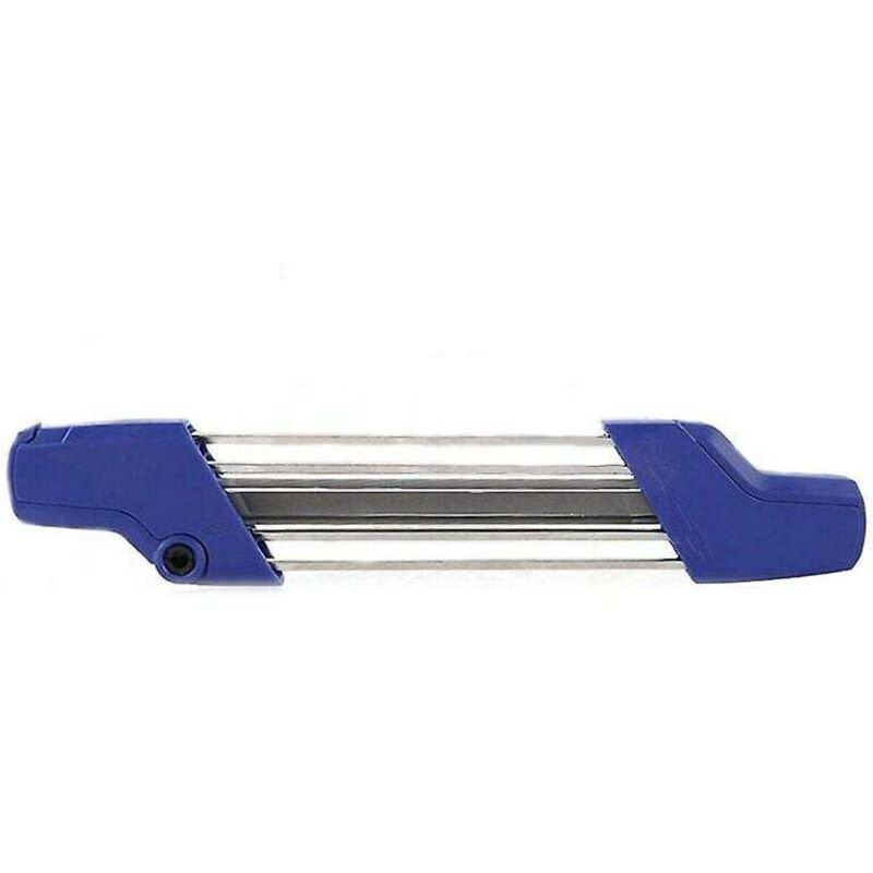 Affûteuse pour tronçonneuse chain sharp cs-x, ø de lime 5,5 mm, pour affûter la denture et le limiteur de profondeur en une seule opération