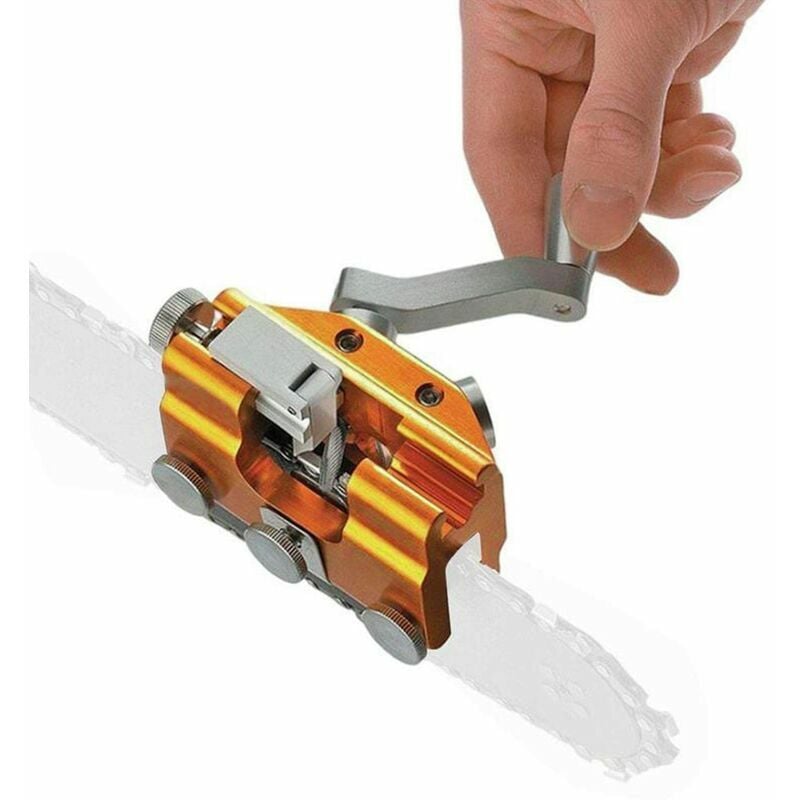 Lucky-88 - Affteuse de chane pour trononneuse,Affteur de trononneuse, Gabarit D'afftage De Chane De Trononneuse, Affteur De Trononneuse Pour Tous Les