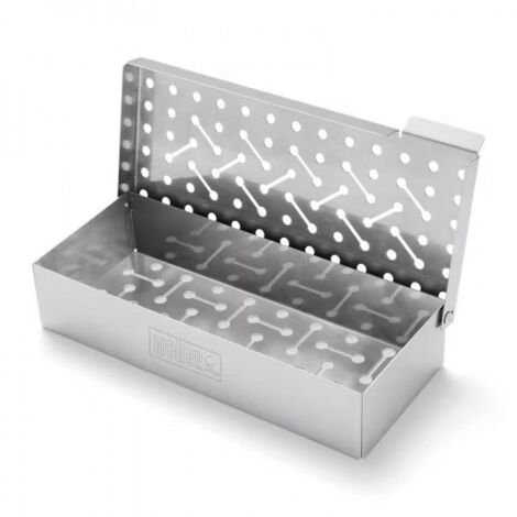 Affumicatoio Universale per Barbecue a Gas o Carbone in Acciaio Inox Weber 7576