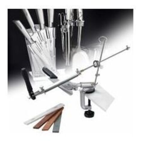 Affûteur Affuteur Couteau Professionnel Avec 4 Meules, Affûteur De Couteaux À Angle Fixe Rotation Pro Rx-008, Ensemble D'outils D'affûtage De Cuisine Professionnels - RWAiguiseur
