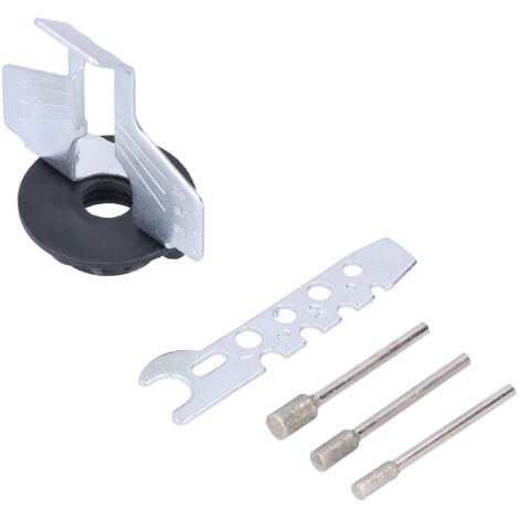 Affûteur de chaîne de tronçonneuse électrique, kit de meulage avec guide et adaptateur pour perceuse, outils de jardin
