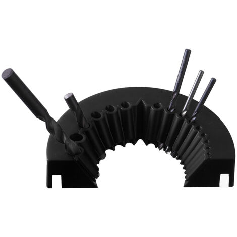 Affûteur de Forets pour Meuleuse - Accessoire Multifonction ABS Noir pour Forets HSS Carbure Torsade