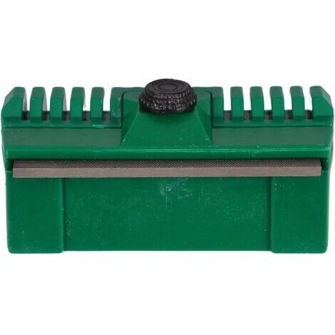 Affûteur de Guide-Chaîne en Plastique Compact pour Tronçonneuse Outil de Dressage et Réparation de Rail Lime Courte Plate Adapté Usage Professionnel et Bricolage Affuteuse