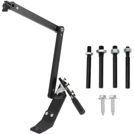 Affûteur de lames de coupe-bordures en alliage d'aluminium, outil d'affûtage réglable et facile à utiliser, accessoire universel pour coupe-bordures.