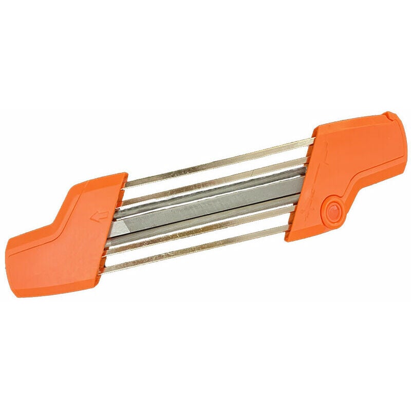 Affûteur de tronçonneuse pour chaînes de scie 3/8' ø 5,2mm,Orange