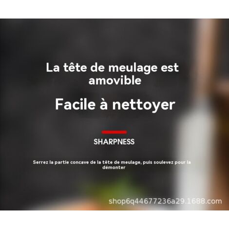 Affûteur multifonction 4 niveaux, affûtage rapide manuel domestique pour couteaux et ciseaux