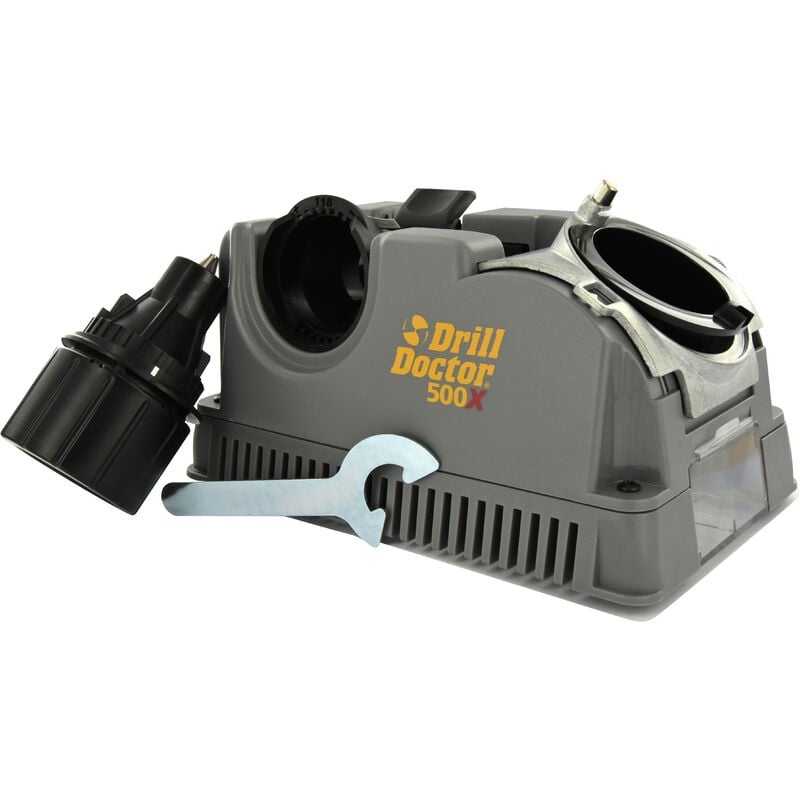 Tivoly - Affûteuse de forets Drill Doctor DD500 ø 2,5 à 13 mm Affûtage 118° à 135° dépouille conique et pointe en croix - Angle de dépouille réglable