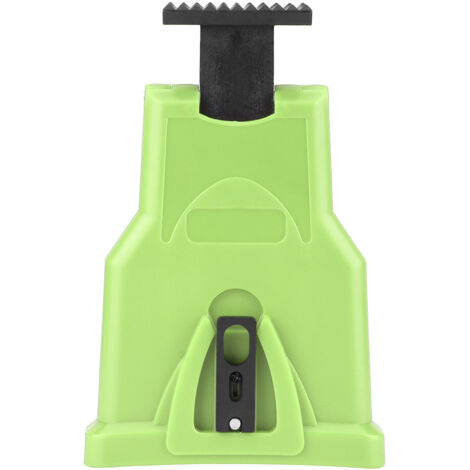 Affûteuse de Chaîne de Tronçonneuse Électrique ABS 21,5x14,5 cm Vert