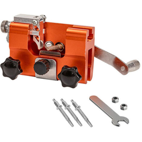 Affûteuse de chaîne manuelle, affûteuse de chaîne manuelle portable, chaîne de tronçonneuse électrique, outils d'affûtage de couteaux, outils de jardinage