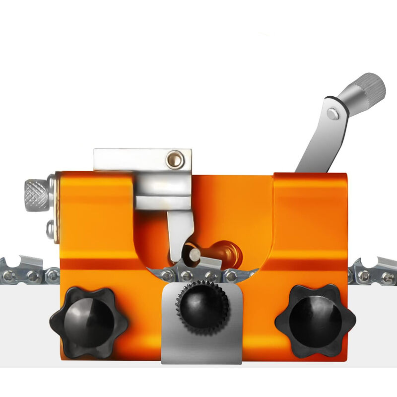 Tonchean - Affûteuse de chaîne pour tronçonneuse,Affûteuse de Chaîne de Tronçonneuse, Aiguiseur de Chaîne de Tronçonneuse à Manivelle, Dispositif De