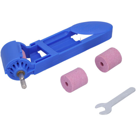 Affûteuse de foret manuelle pour mèches à queue droite, outil de meulage pour perceuse électrique