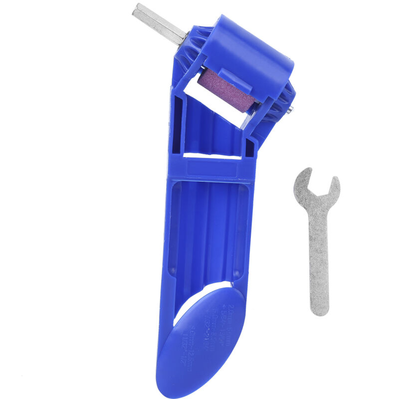 Affûteuse de mèches de perceuse portable Meule en corindon Outil auxiliaire de perceuse électrique