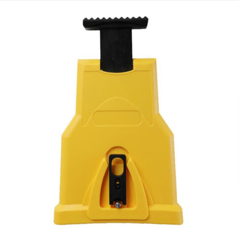 Affûteuse de tronçonneuse, affûteuse de Lame de tronçonneuse, Outil à chaîne pour tronçonneuse avec 2 Pierres à affûter et Supports, Convient aux Barres de tronçonneuse de 14,16,18,20pouces