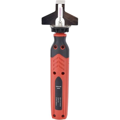 Affûteuse de Tronçonneuse sans Fil, Kit D'affûtage électrique à Piles, Lime Lame électrique, Outil Scie Chaîne avec Roues D'affûtage, -
