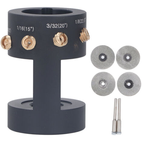 Affûteuse d'électrodes tungstène multi-angles pour soudage TIG, outil rotatif avec tiges de connexion