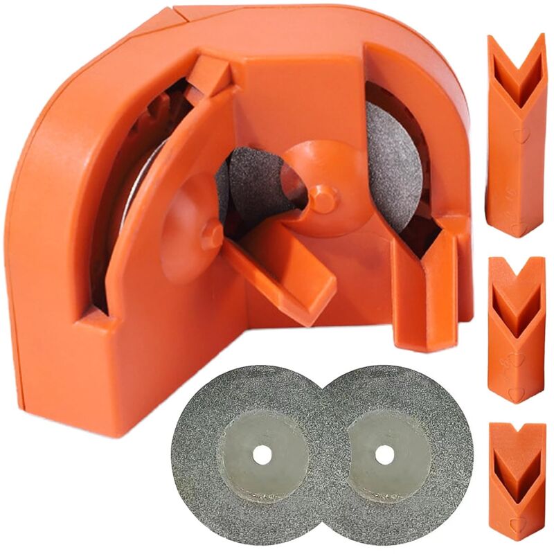 Affuteuse Foret, Affuteur de Foret, Affuteur de Forets Polyvalente, Affûteuse de Forets en Spirale, Outils de Meulage, Avec 2 Disques de Meulage