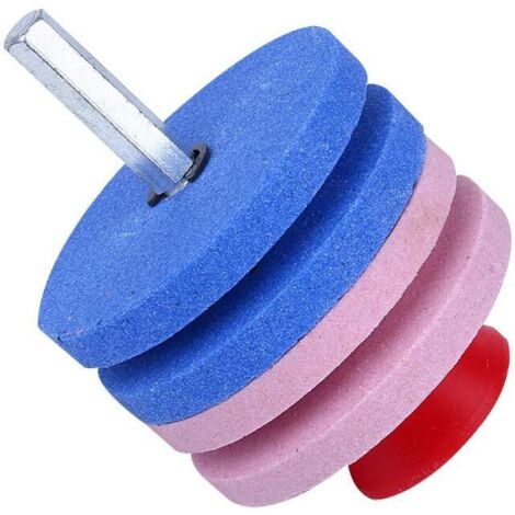 Affûteuses de lames de tondeuse à gazon corindon - Convient pour la rectification des bords d'outils à main tels que les couteaux et les outils de coupe
