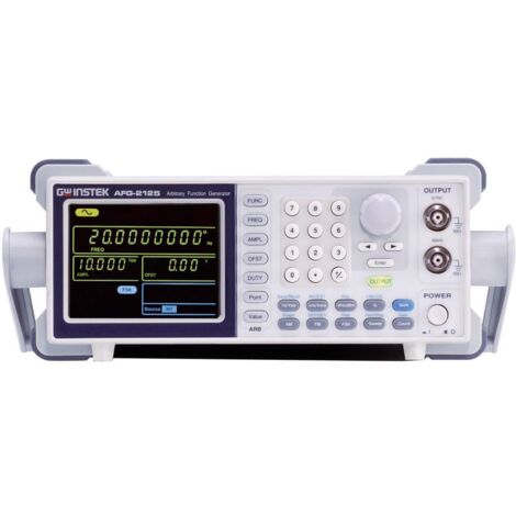 AFG-2005 Générateur de fonction GW Instek 0.1 Hz - 5 MHz 1 canal Arbitraire, Sinusoïdale, Rectangula