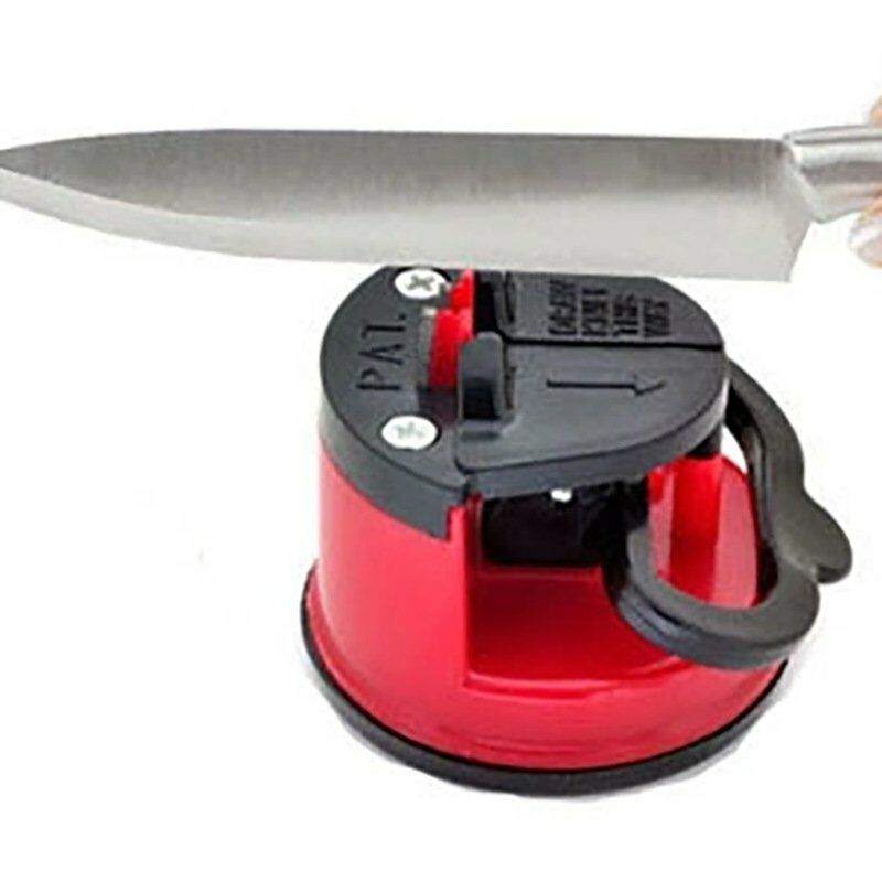 

Afilador de acero de tungsteno, mini sacapuntas de ventosa,rojo