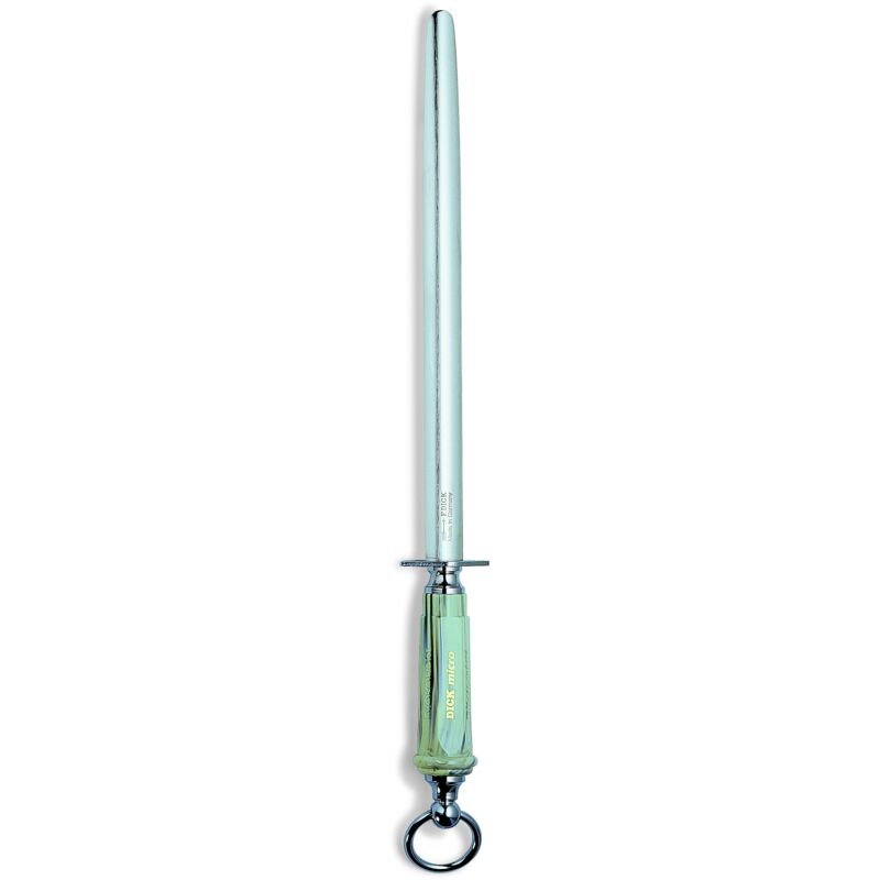 F.dick - Afilador de acero dickoron Micro (superfino con hoja de 30 cm de largo, ovalado, 65 hrc)