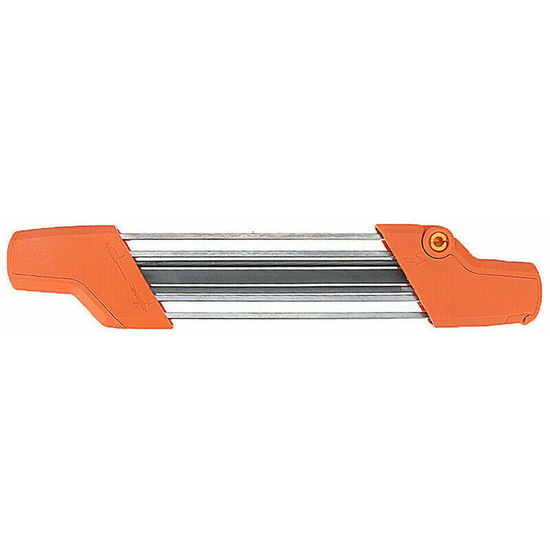 

Afilador de cadenas 2 en 1, herramienta de esmerilado de cadenas,Naranja, 2