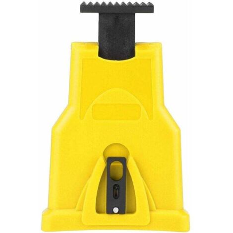 Afilador de cadena Motosierra eléctrica Afilador de velocidad Afilador de cadena Herramienta de carpintería Herramienta de afilado rápido (Amarillo)