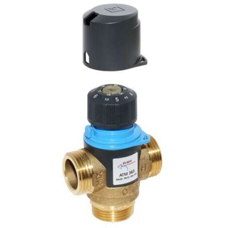Afriso Brauchwassermischer Thermisches Mischventil ATM 363 DN20 1AG 35 bis 60°C 1,6m³/h 78244